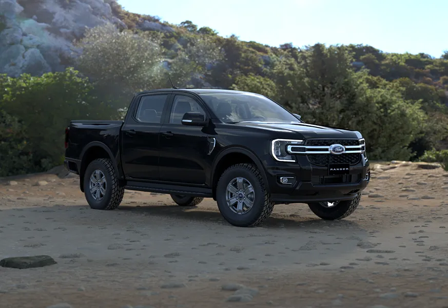 ph-xlt-absolute-black-36 Ford Ranger XLT 2.0 DSL 2024 - الصورة 1