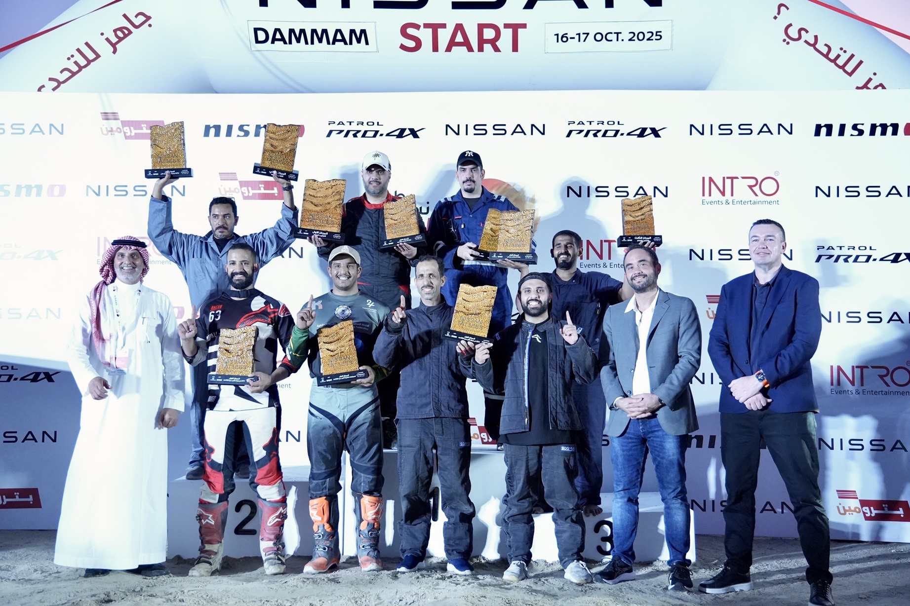 نيسان تختتم الجولة الأولى من بطولة نيسان للتطعيس 2025 في المنطقة الشرقية