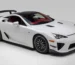 لكزس LFA Nürburgring البيضاء رقم 488 التي قطعت 116 كيلومتراً