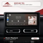 ⁦BAW 212 T01 2024-2026 WIZCAR T01 نظام المعلومات والترفيه Carbit الأصلي - يدعم خرائط Google وWaze وSpotify - حلول لسيارات BAW للطرق الوعرة⁩ - الصورة ⁦6⁩