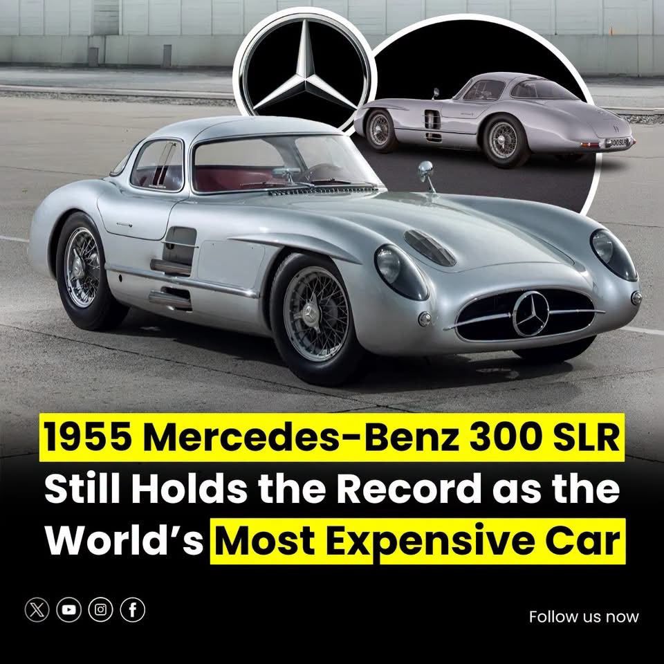 أغلى سيارة في العالم 2026: مرسيدس 300 SLR Uhlenhaut كوبيه بـ135 مليون يورو