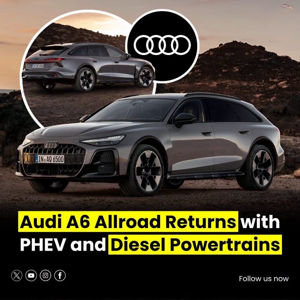 أودي A6 Allroad الجديدة كليًا: فخامة ومغامرة بمحرك هجين قابل للشحن