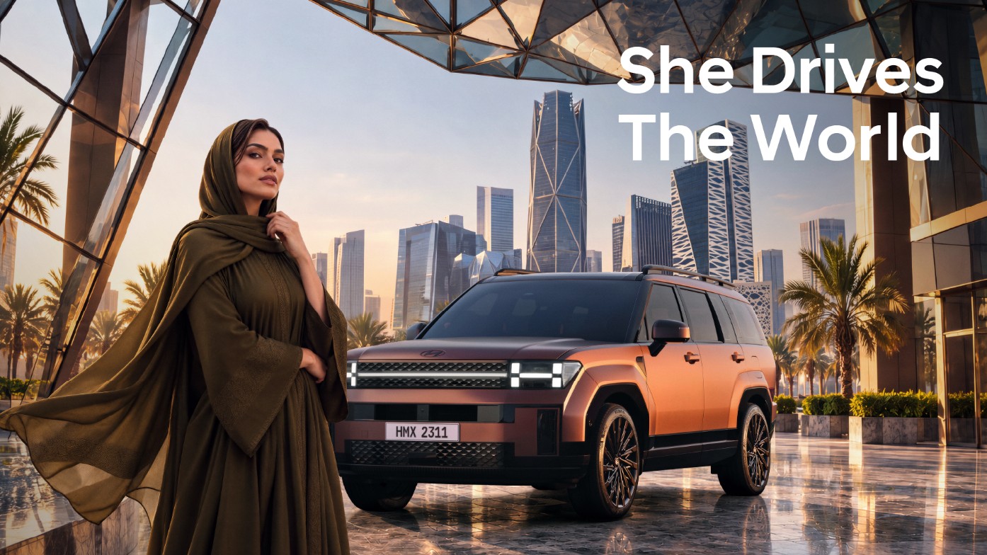 حملة هيونداي «هي تقود العالم» She Drives The World في المملكة العربية السعودية