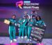 فريق LYNX Racing السعودي على منصة التتويج بعد الفوز بالمركز الأول عالميًا في STEM Racing بسنغافورة 2026